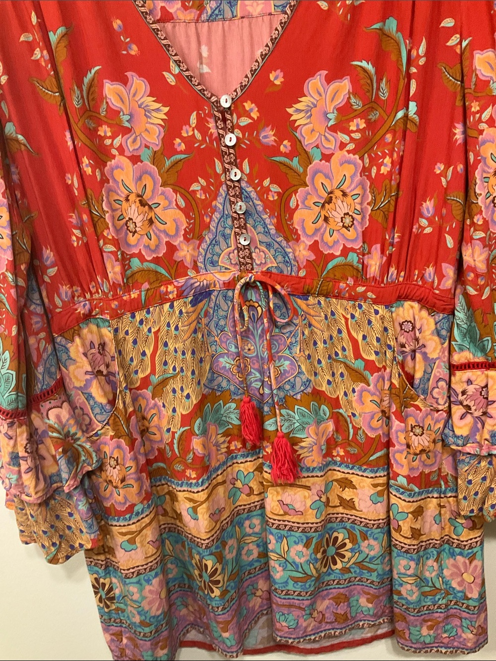 Spell and the Gypsy Lotus Play dress‎ Boho SZ M - Picture 4 of 5